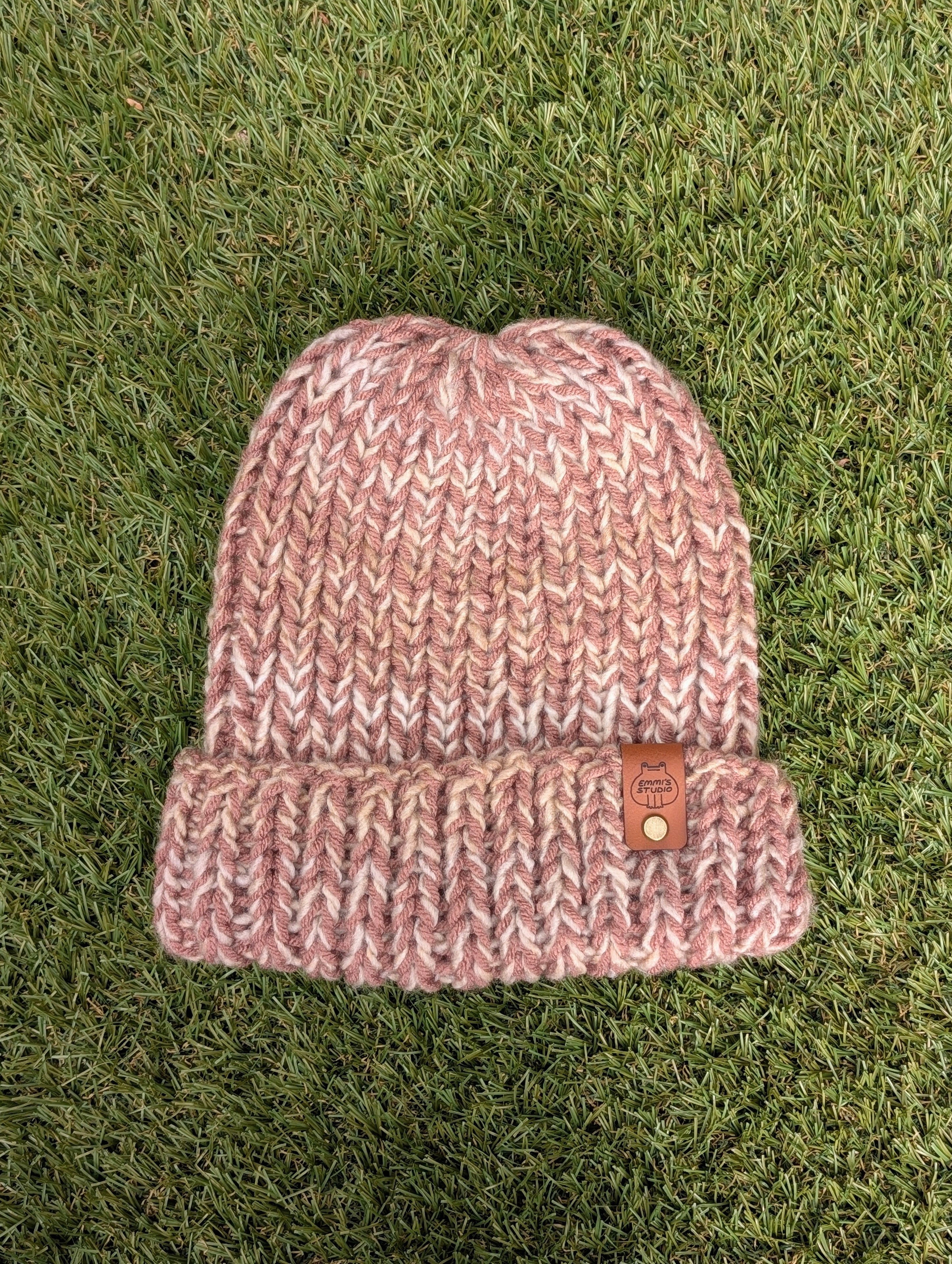 Knit Beanie - Mocha