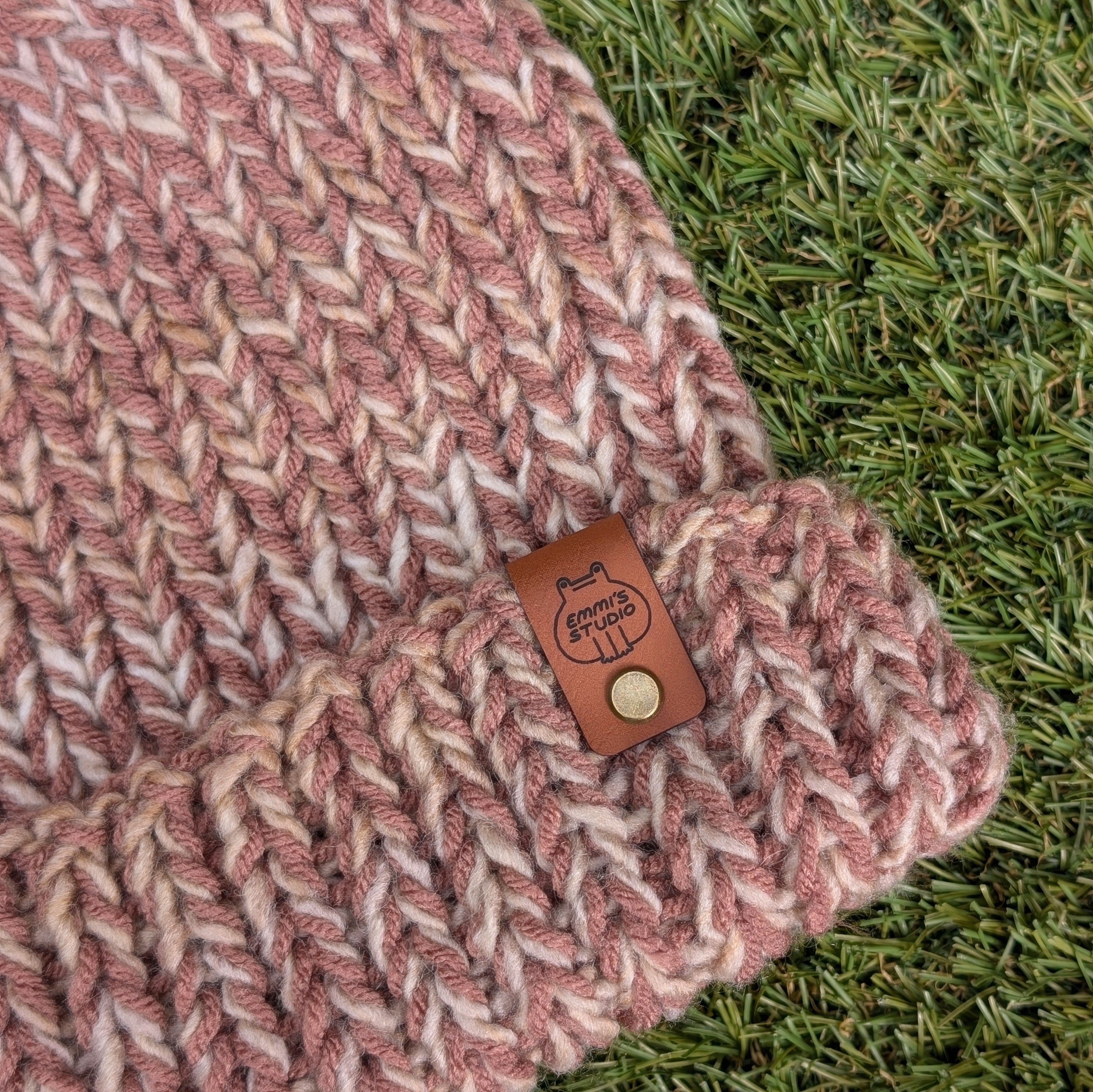Knit Beanie - Mocha