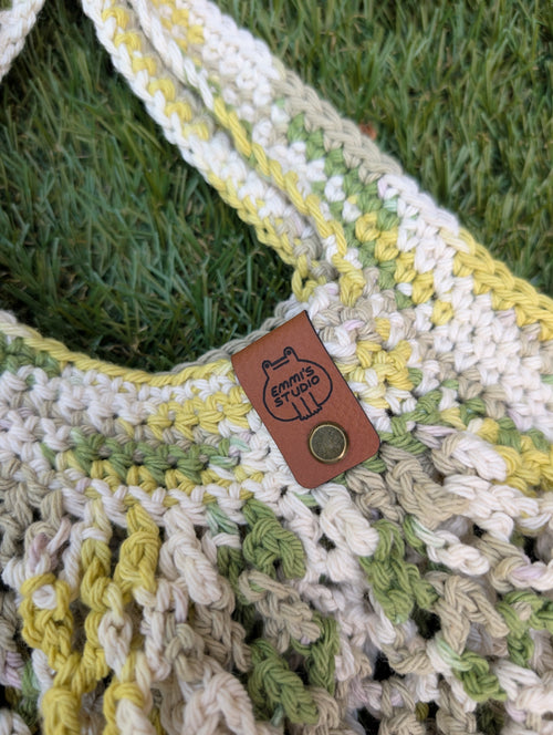 Crochet Market Bag - Jungle