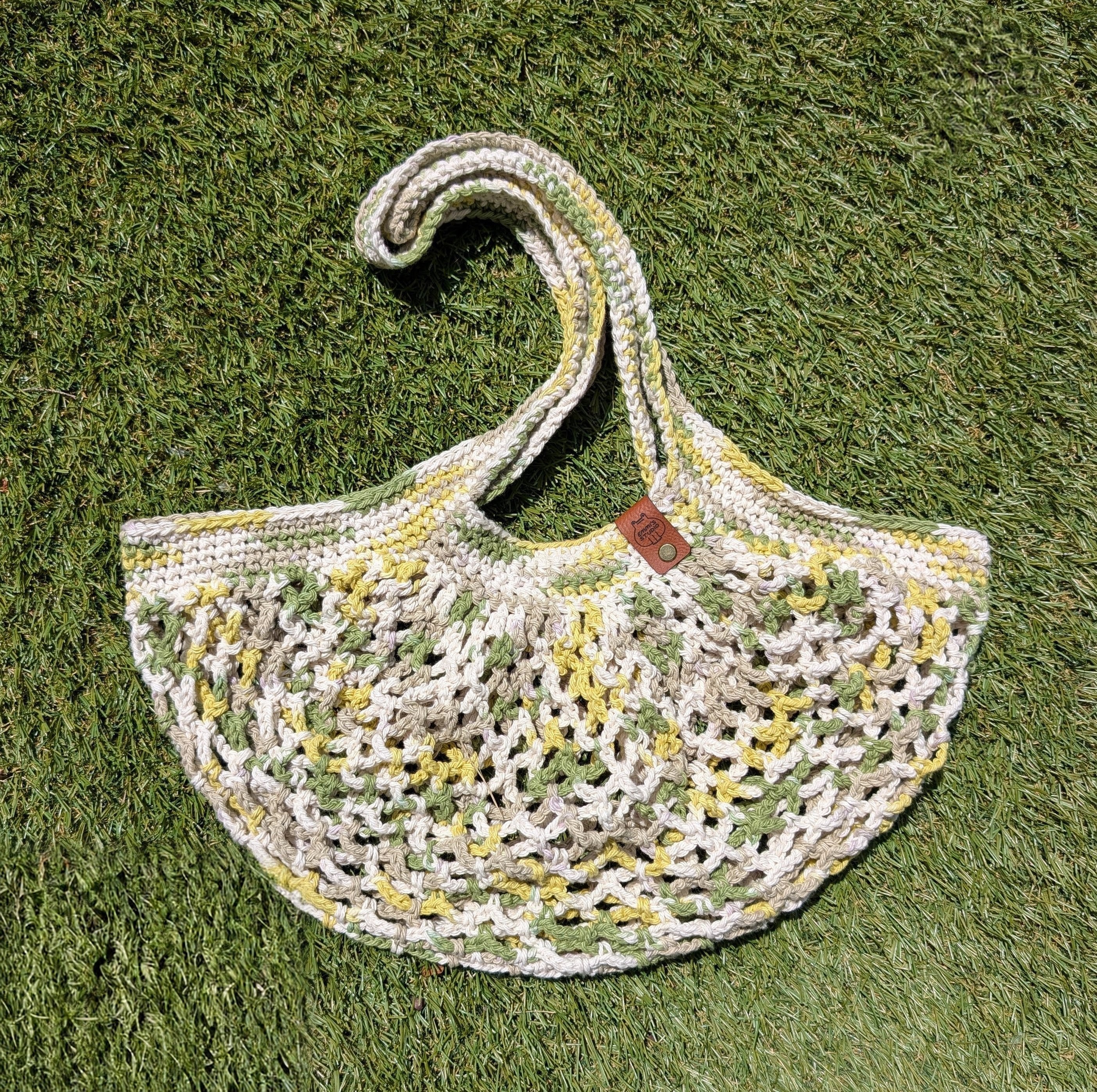 Crochet Market Bag - Jungle